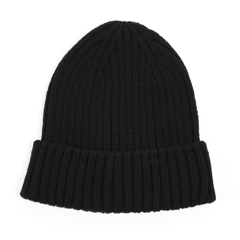 Rib-knit beanie "Sotar" Black 2